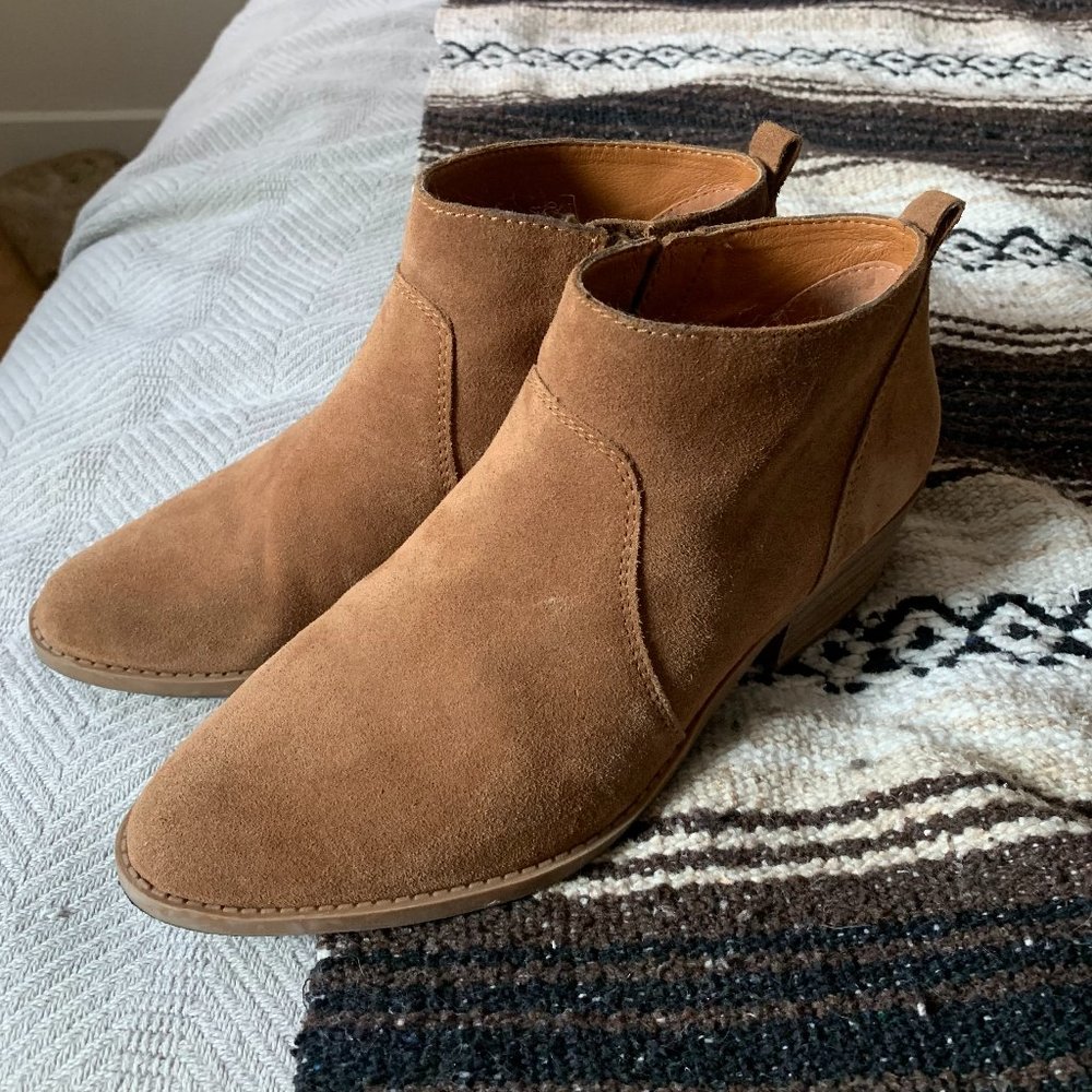 Lucky Brand Tan Booties